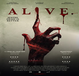Bande annonce du film ‘Alive’ de Rob Grant